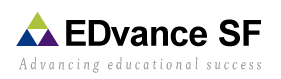 EDvance logo